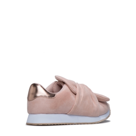 Blush Pink Knotted Bow 🎀 Sneakers - Picture 4 of 4